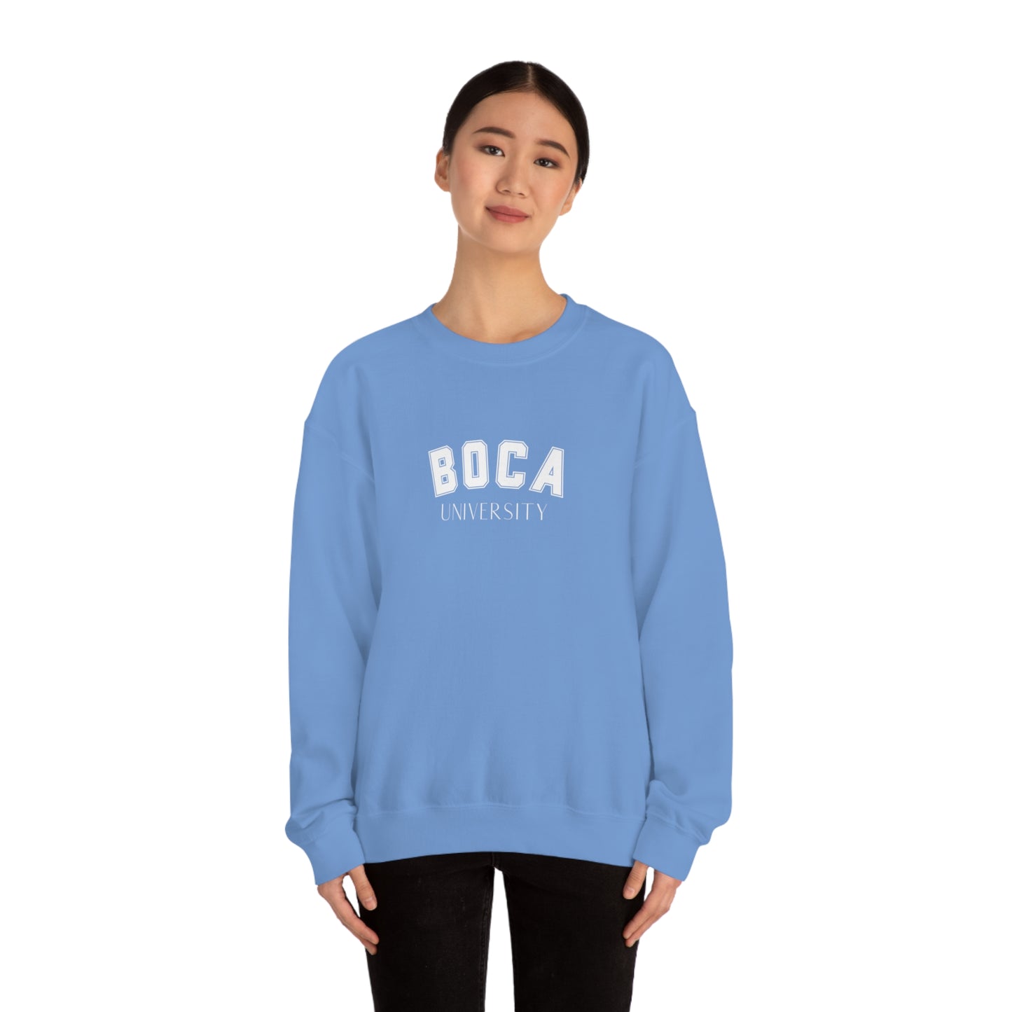 Boca U Heavy Blend™ Crewneck Sweatshirt