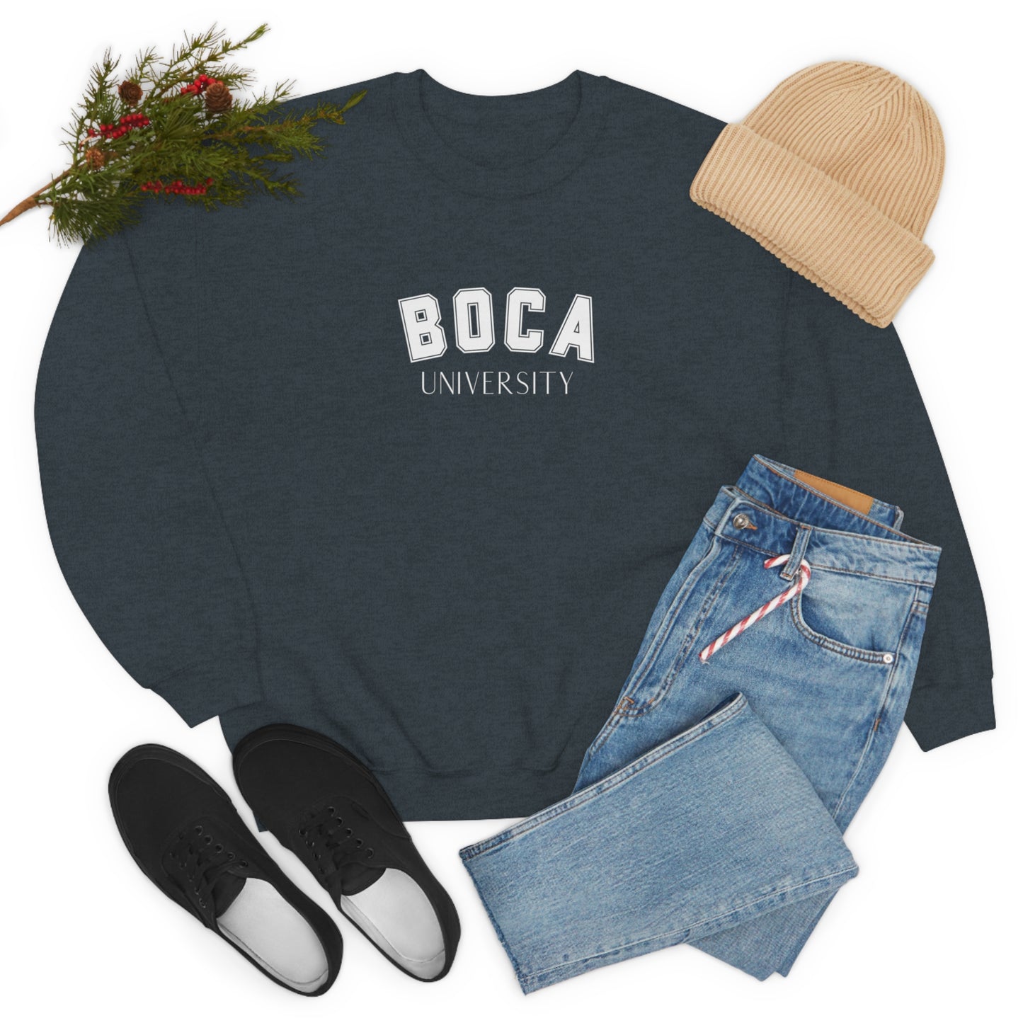 Boca U Heavy Blend™ Crewneck Sweatshirt