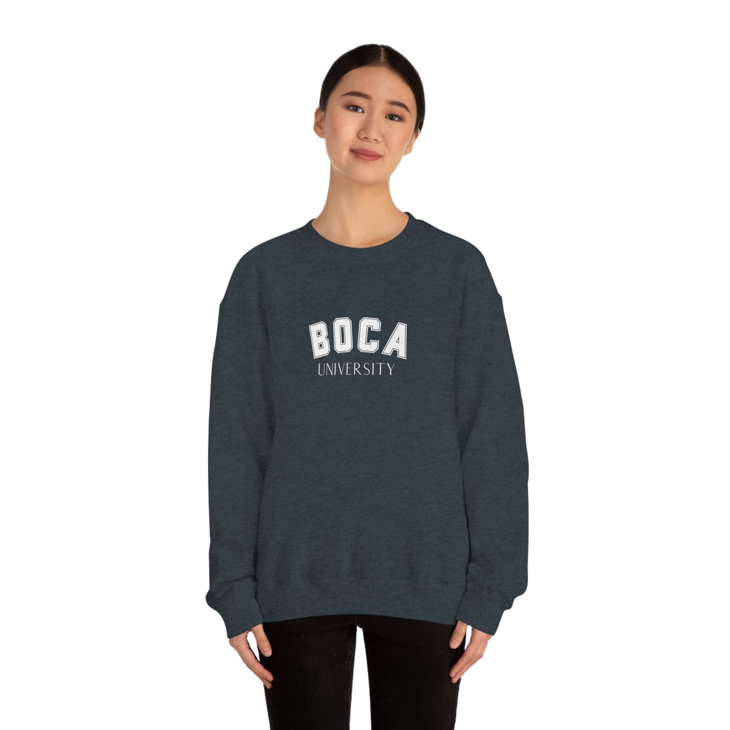 Boca U Heavy Blend™ Crewneck Sweatshirt