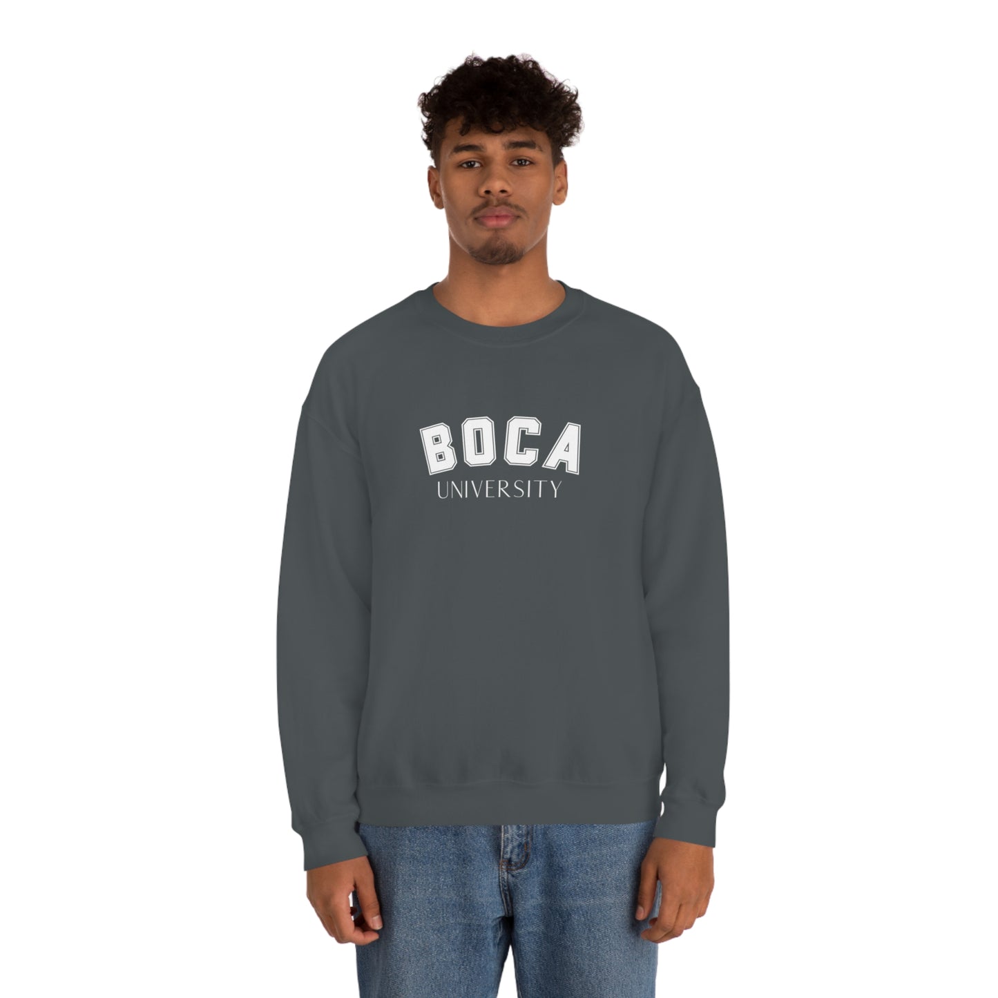 Boca U Heavy Blend™ Crewneck Sweatshirt