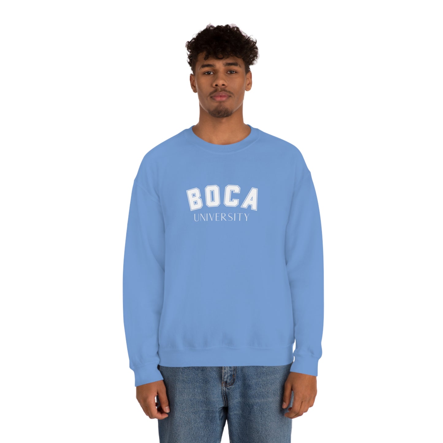 Boca U Heavy Blend™ Crewneck Sweatshirt