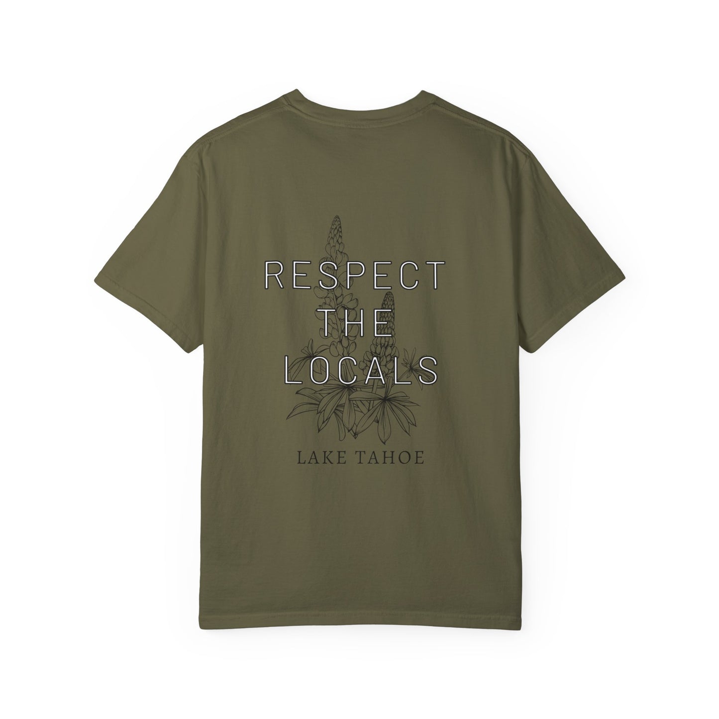 Respect the Locals Lake Tahoe T-shirt