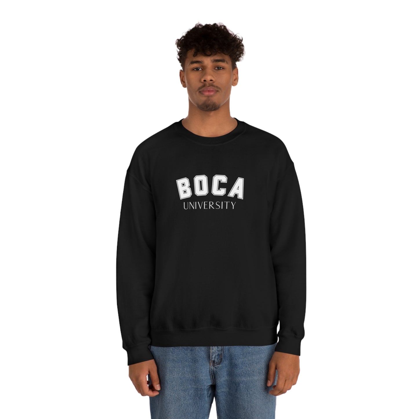 Boca U Heavy Blend™ Crewneck Sweatshirt