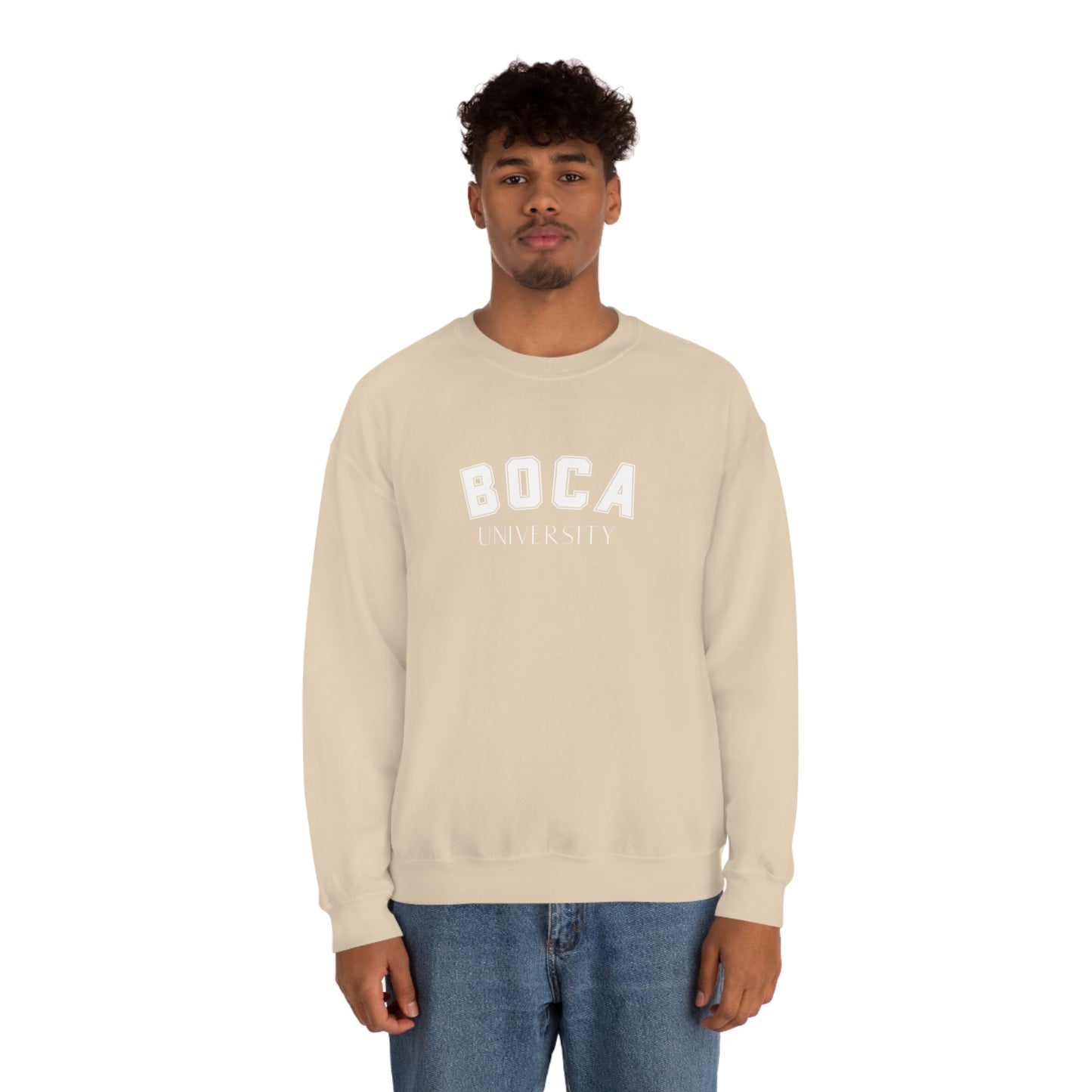 Boca U Heavy Blend™ Crewneck Sweatshirt