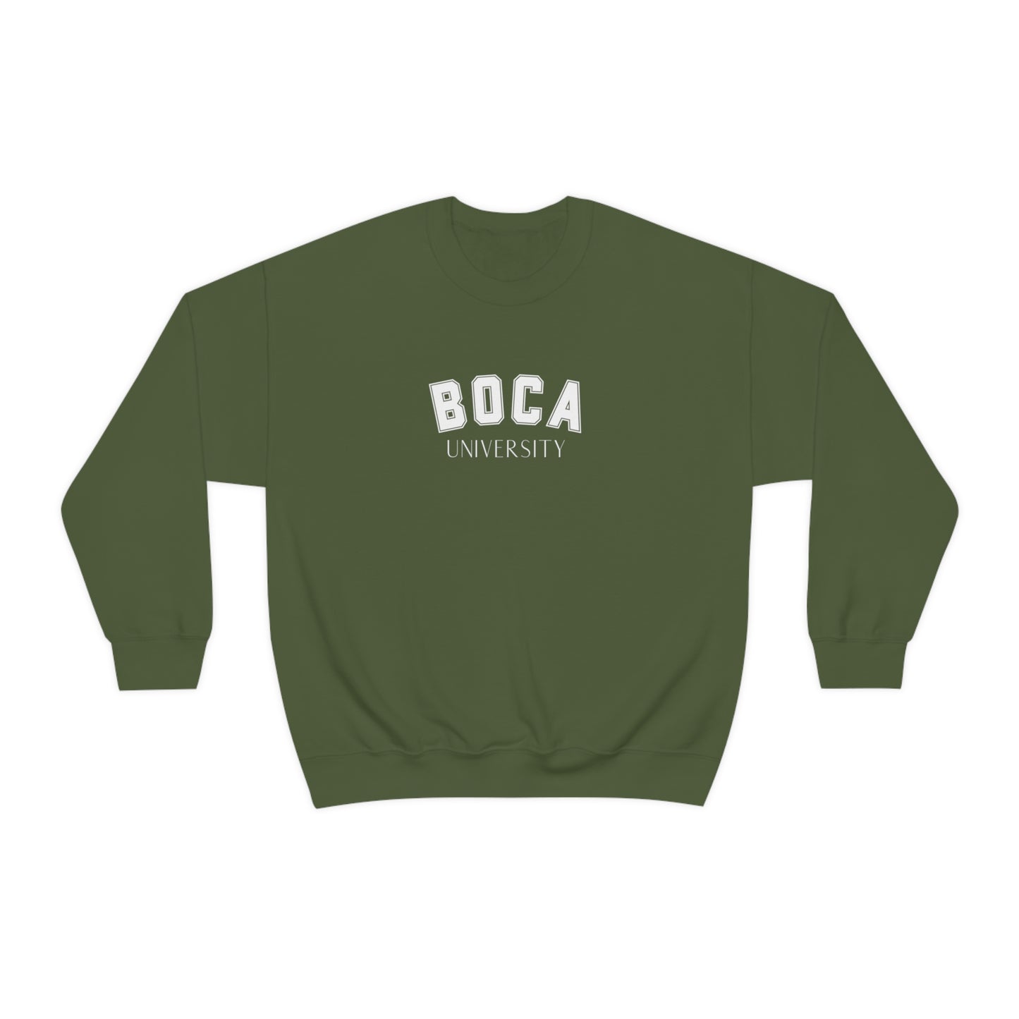 Boca U Heavy Blend™ Crewneck Sweatshirt