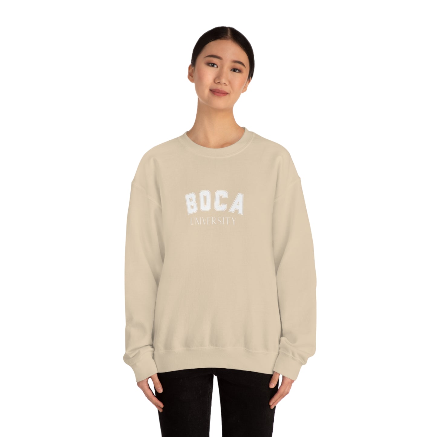 Boca U Heavy Blend™ Crewneck Sweatshirt