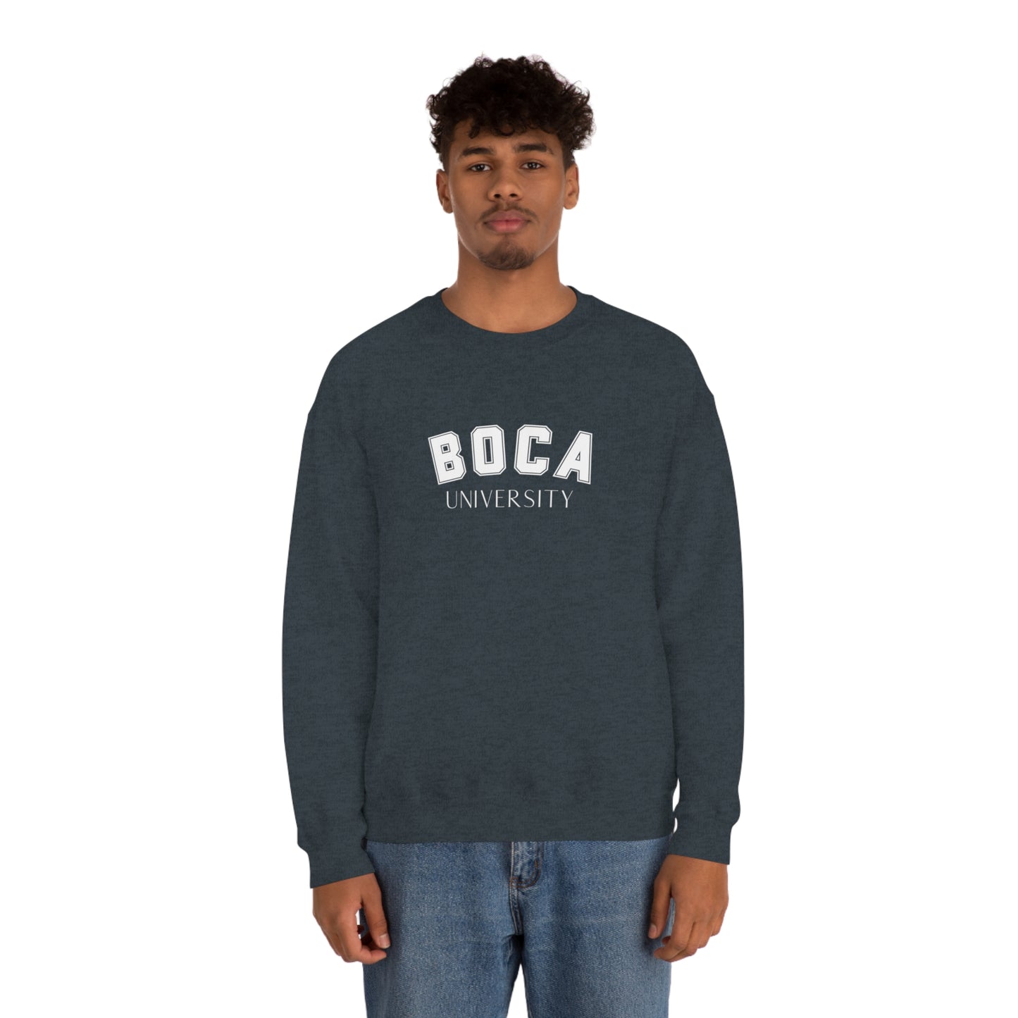 Boca U Heavy Blend™ Crewneck Sweatshirt