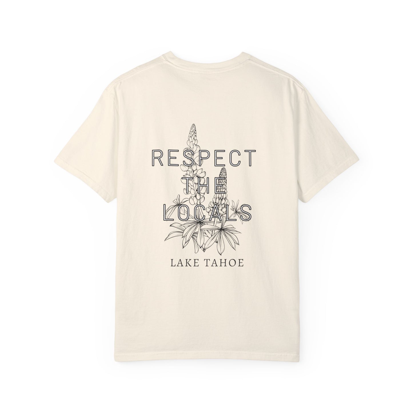 Respect the Locals Lake Tahoe T-shirt