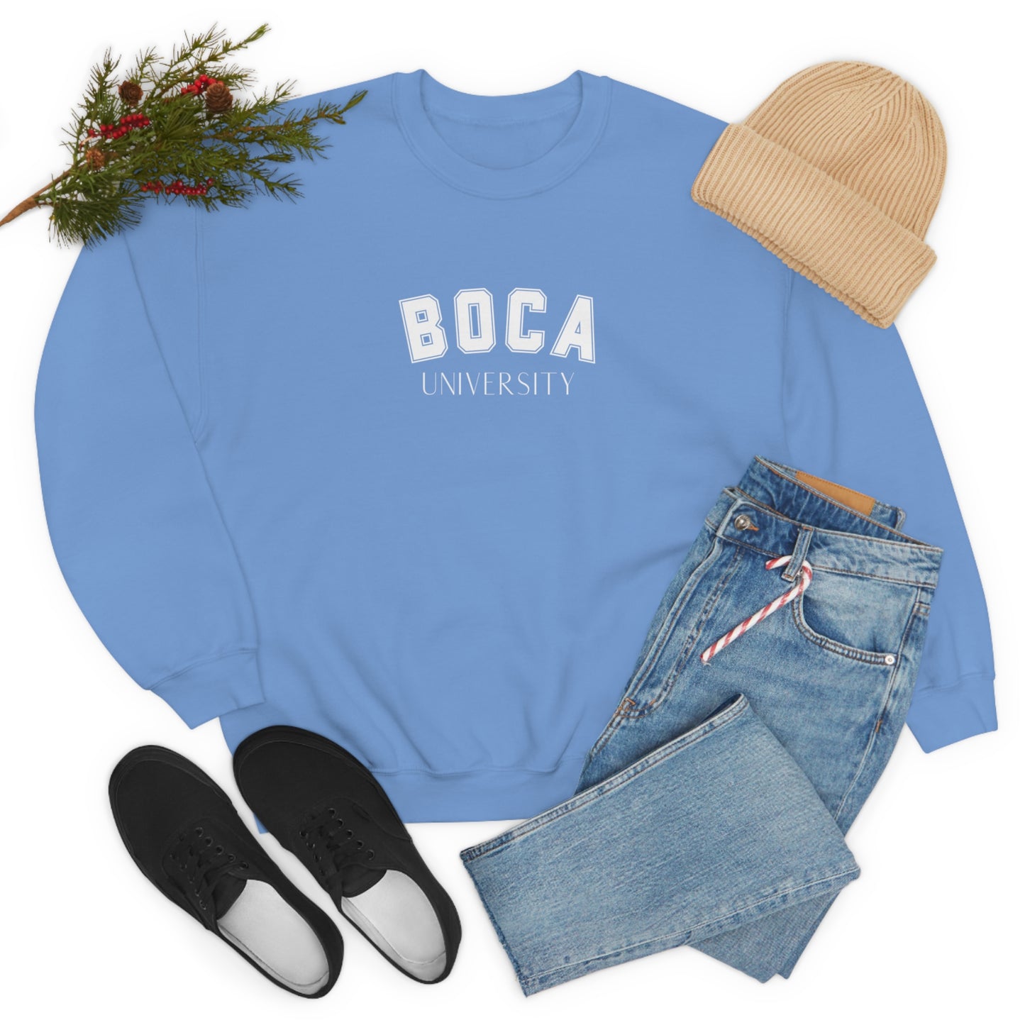 Boca U Heavy Blend™ Crewneck Sweatshirt